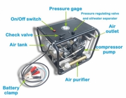 large hookah compressor air accu system balidiveshop1